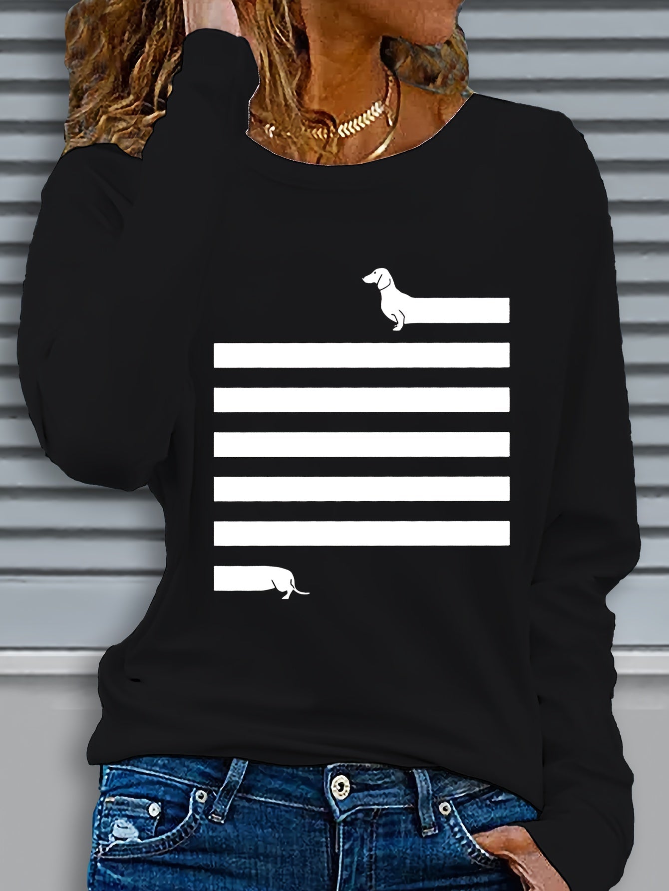 Luna - Dameslong mouwen T-shirt