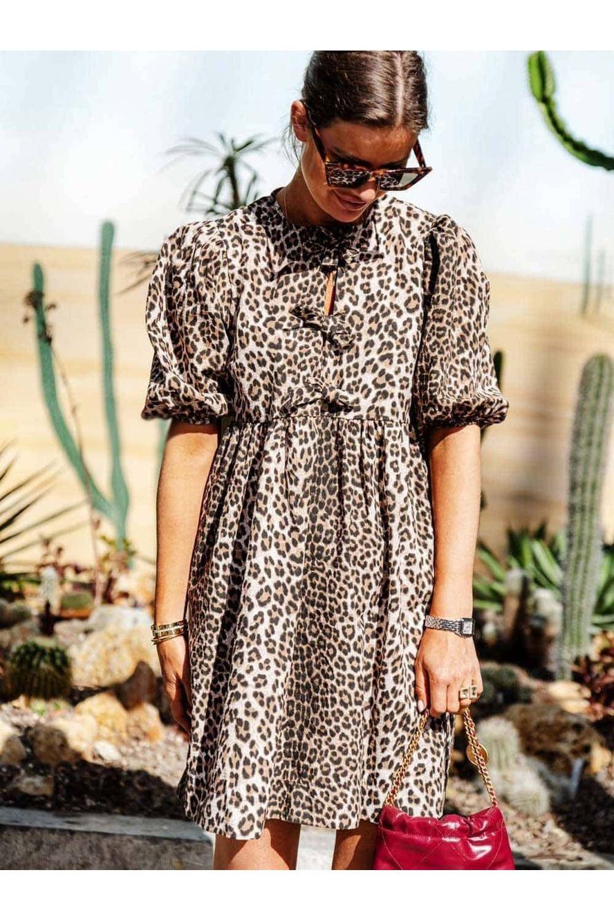 Freya Dress Leopard