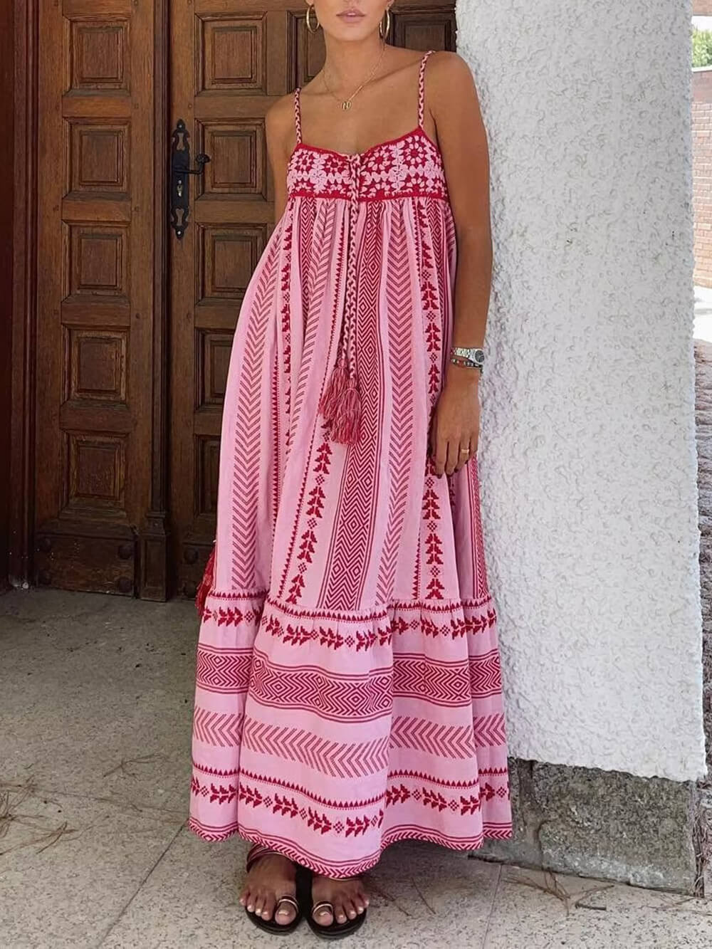 The Bohemian Breeze Maxi Dress