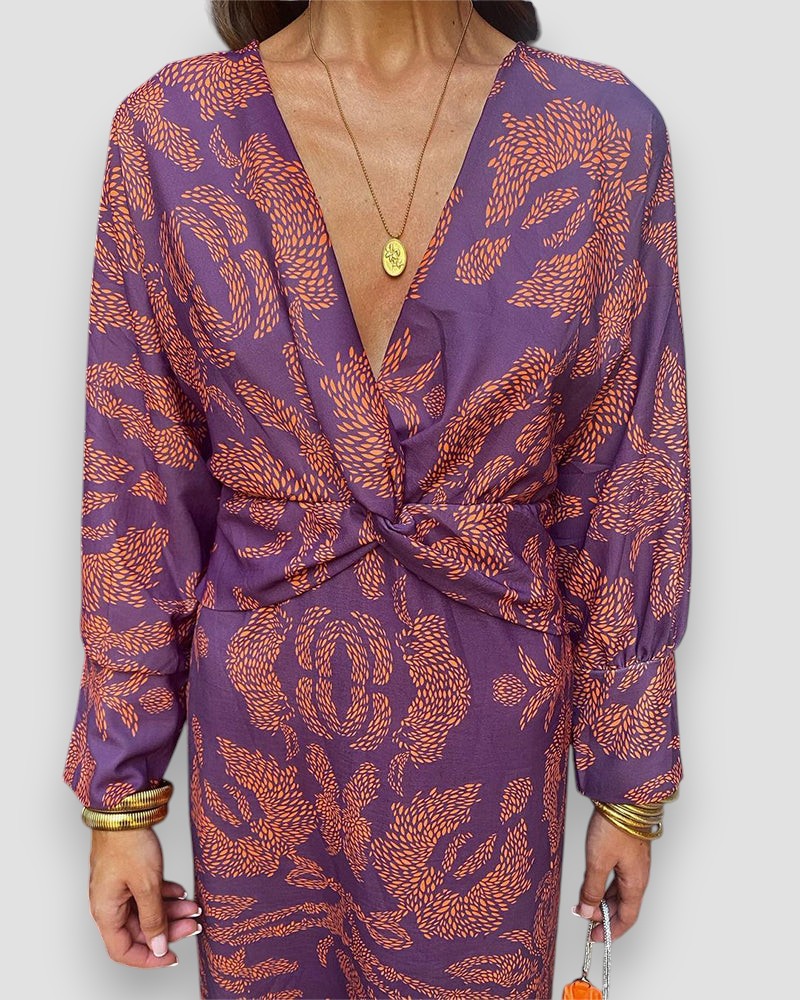 Mafalda - Lange elegante jurk