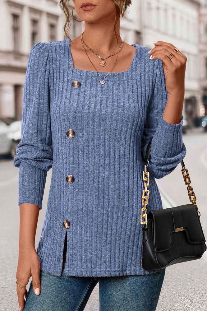 Valerie™ Ribbed Knit Top