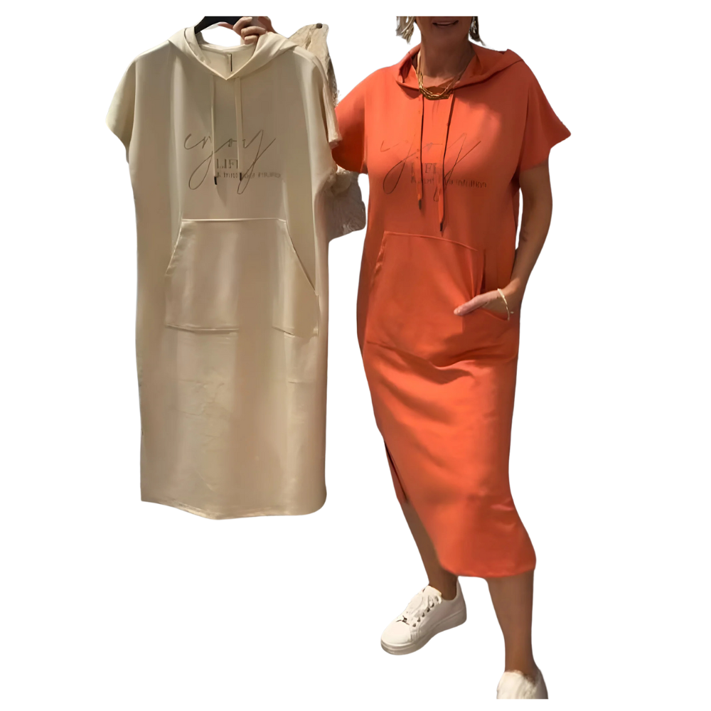 Romy - Casual Hoodie Jurk