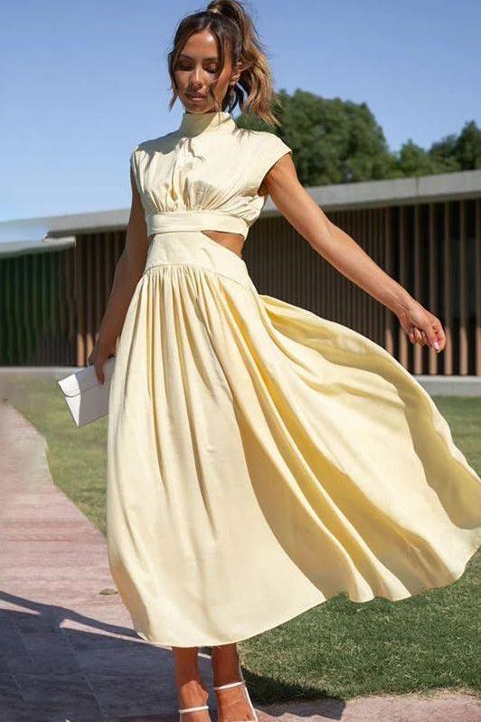 The Mackenzie Cut-Out Maxi Dress