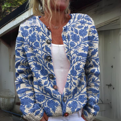 Leilani™ - Cardigan chaud et joli avec imprimé floral