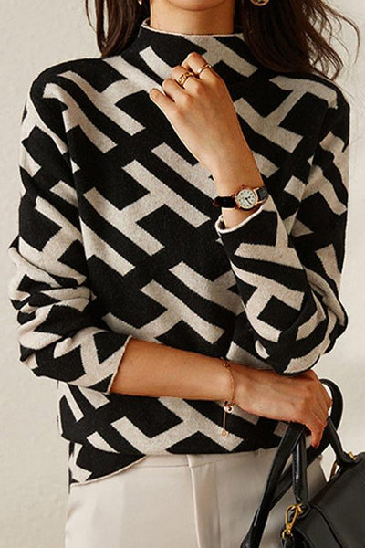 Aurora™ Elegant Geometric Sweatshirt