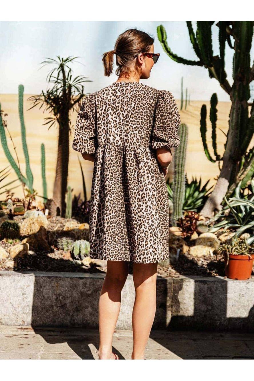 Freya Dress Leopard