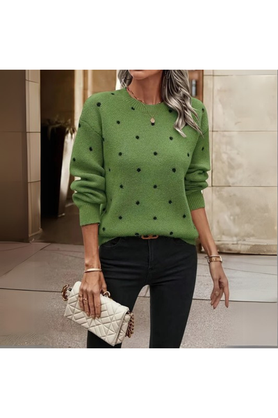 Linda - Long-Sleeve Knit Sweater