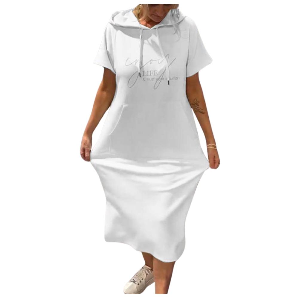 Romy - Casual Hoodie Jurk
