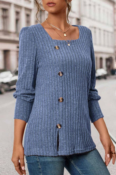 Valerie™ Ribbed Knit Top