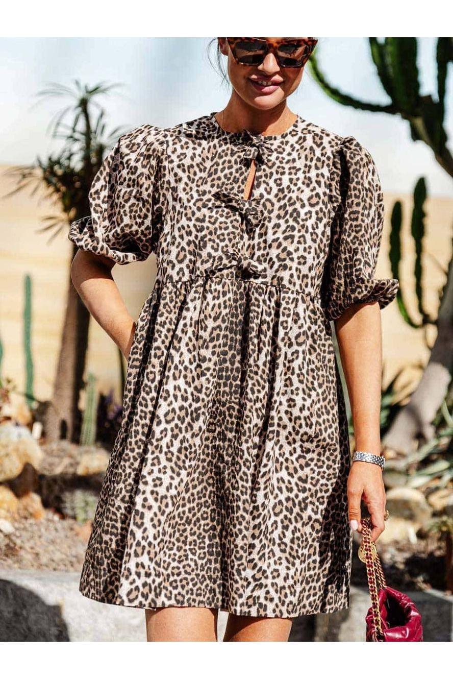 Freya Dress Leopard