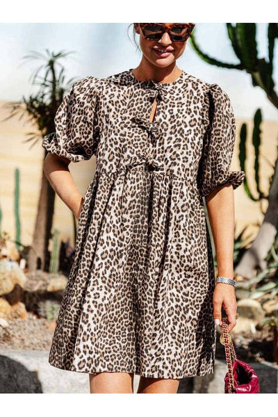 Freya Dress Leopard