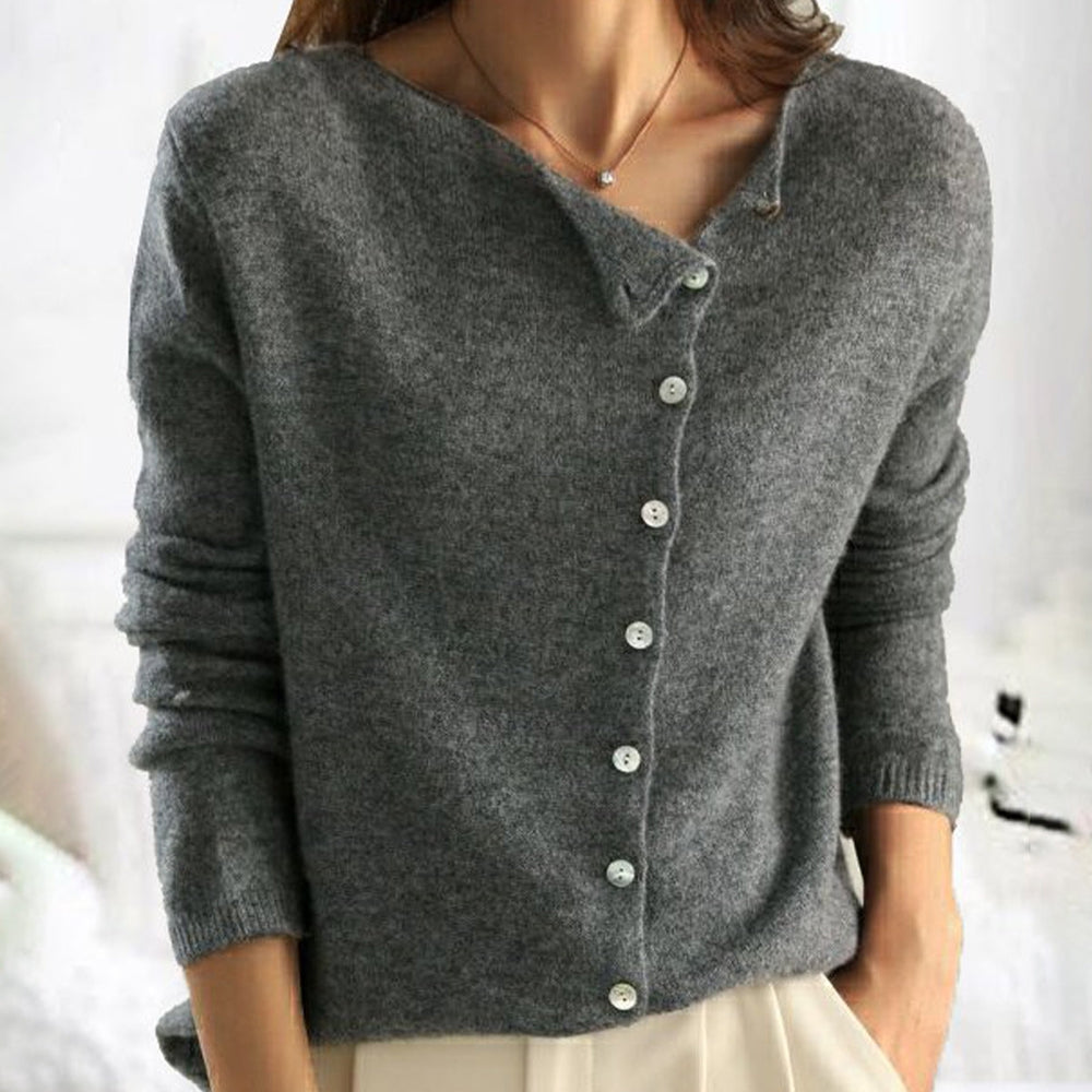 Gia™ | Cardigan à Boutons Stylé