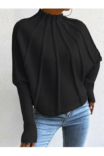 Simple Dolman Sleeve Sweater