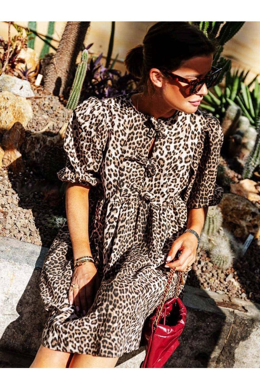 Freya Dress Leopard