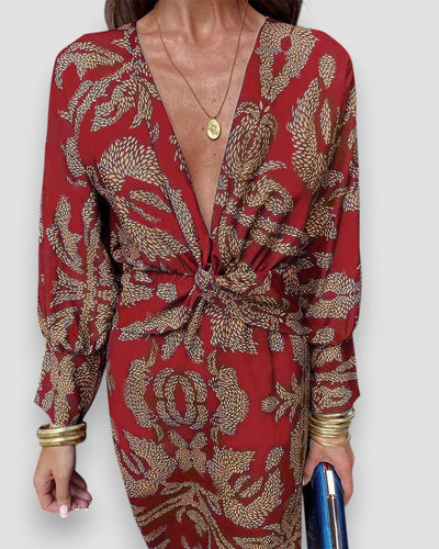 Mafalda - Lange elegante jurk