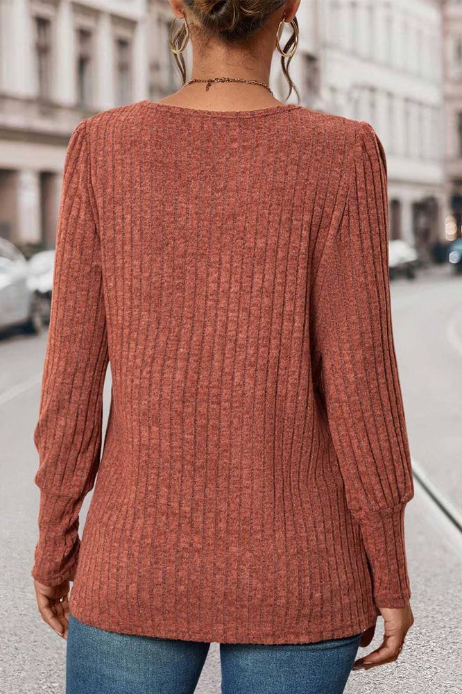 Valerie™ Ribbed Knit Top