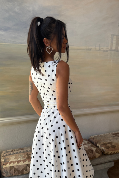 Ofelia - Polkadot midi jurk