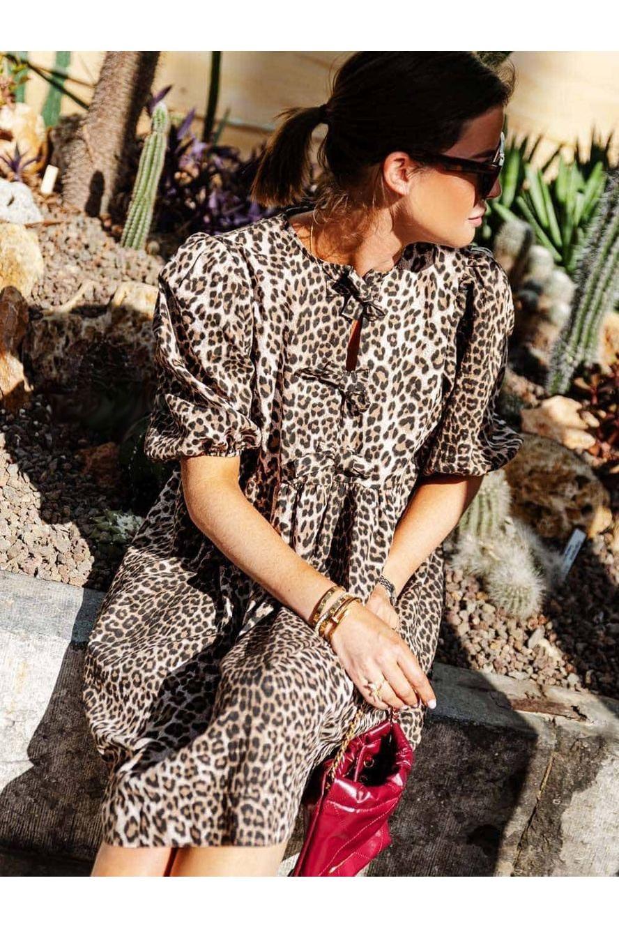 Freya Dress Leopard