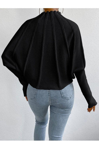 Simple Dolman Sleeve Sweater