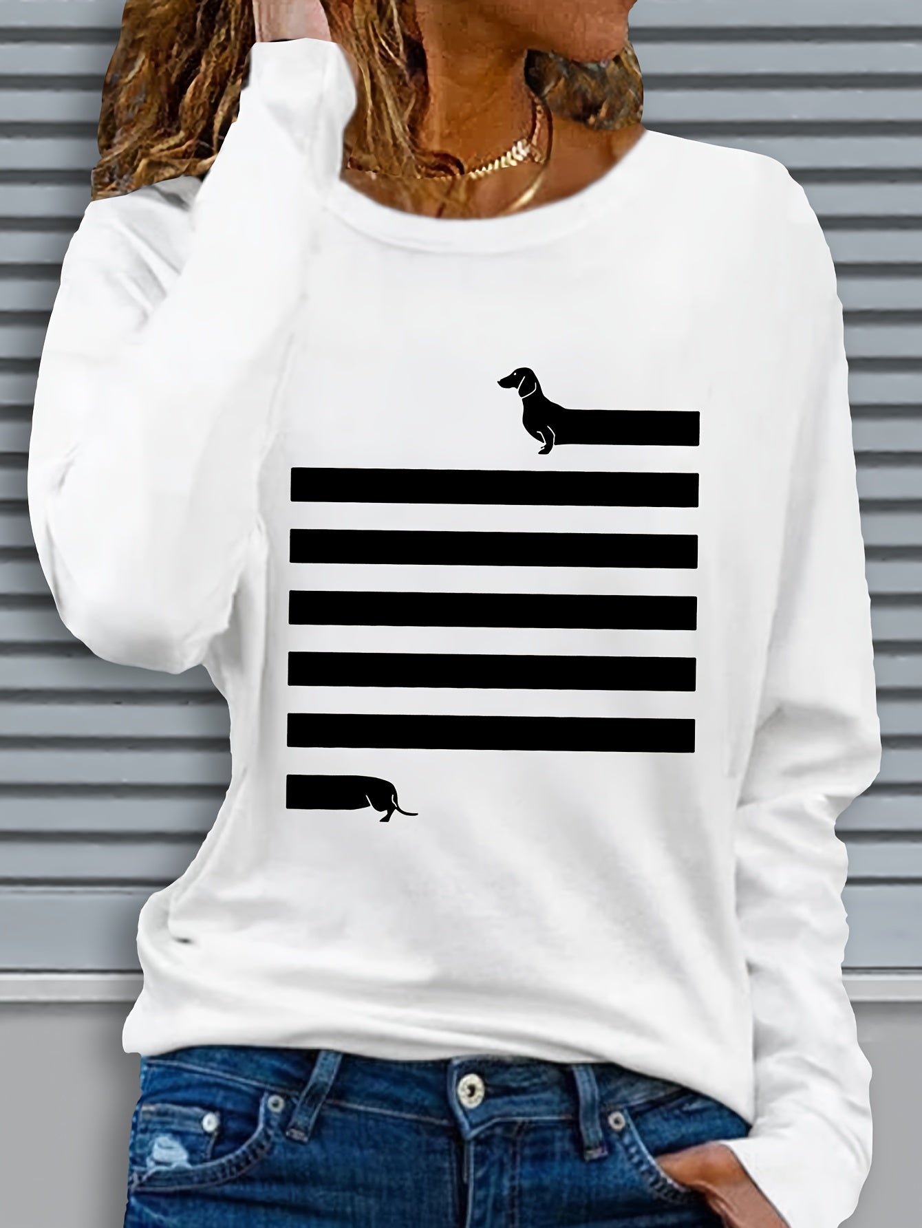 Luna - Dameslong mouwen T-shirt