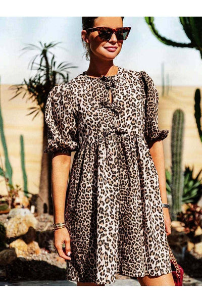 Freya Dress Leopard