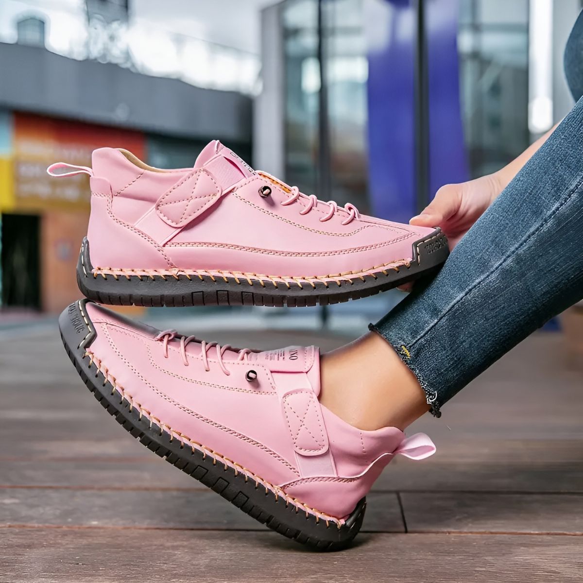 Elis - Sneakers met goede ondersteuning