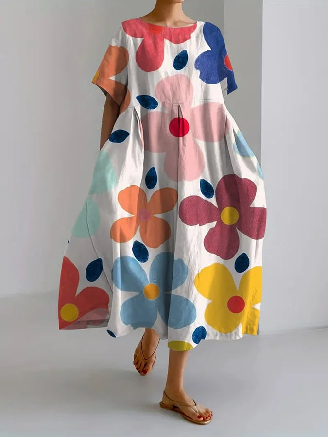 Anna - Jurk met bloemen