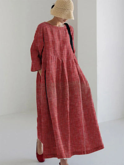 Aurora - Gestreepte en effen jurken