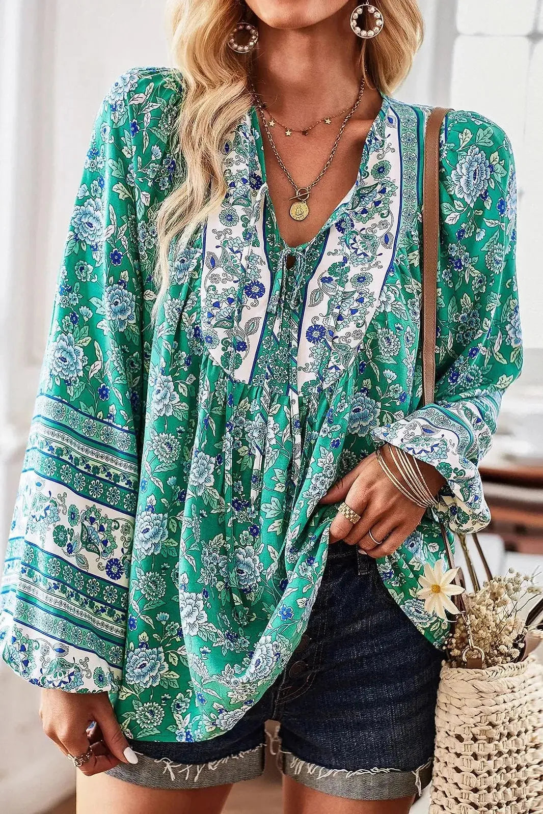 The Savannah Boho Blouse
