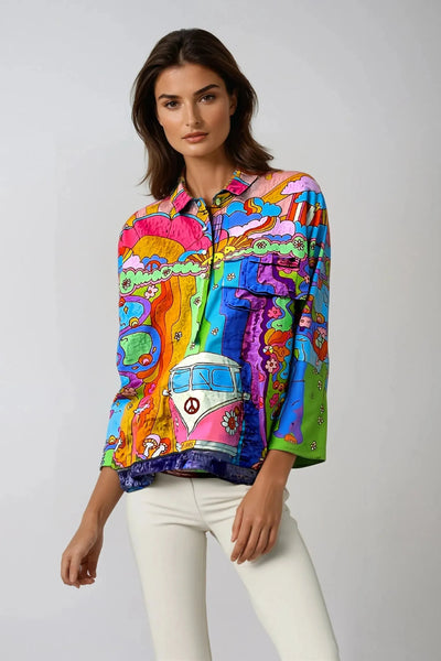 The Harmony Retro Blouse