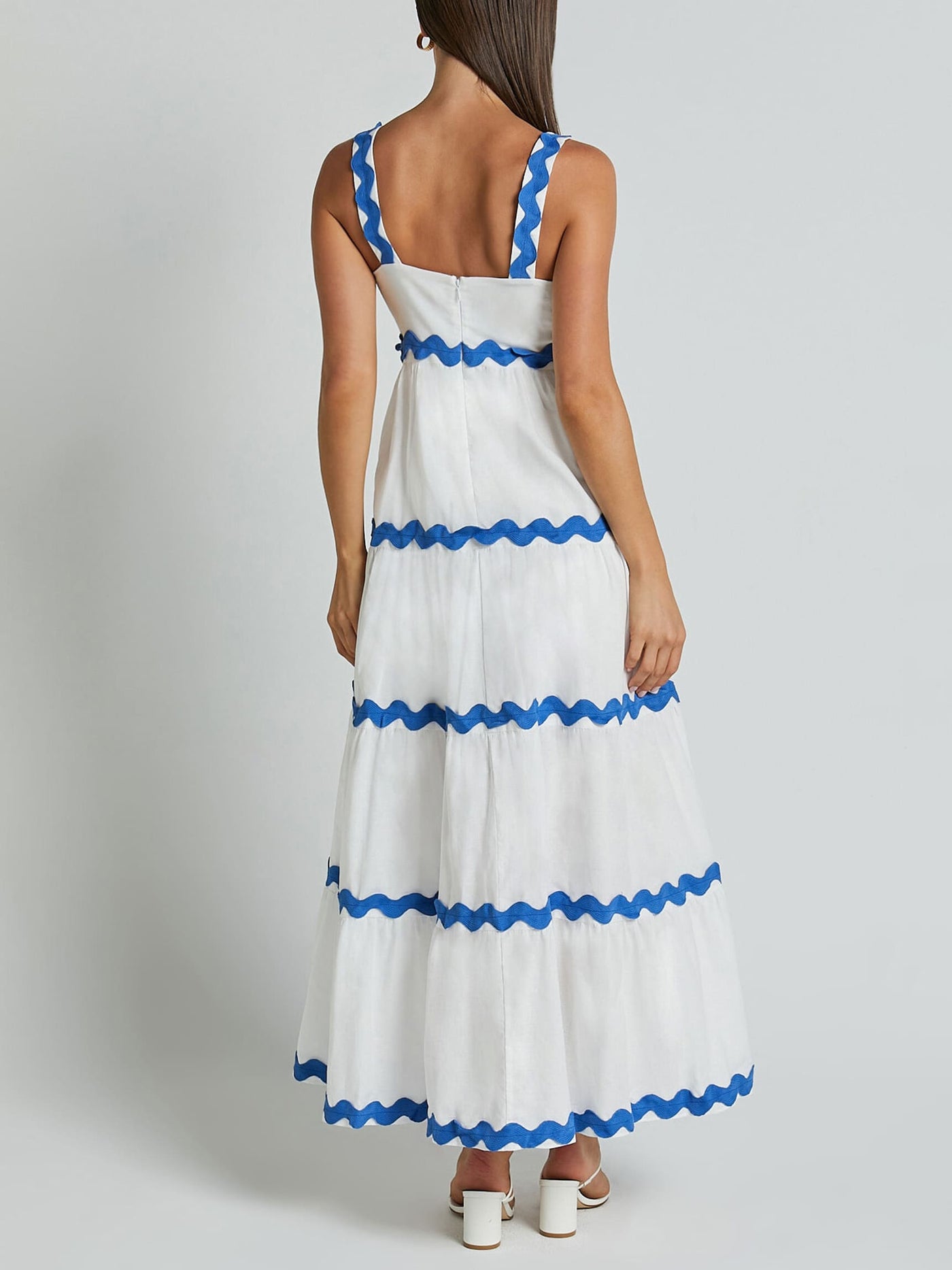 The Wavy Charm Midi Dress