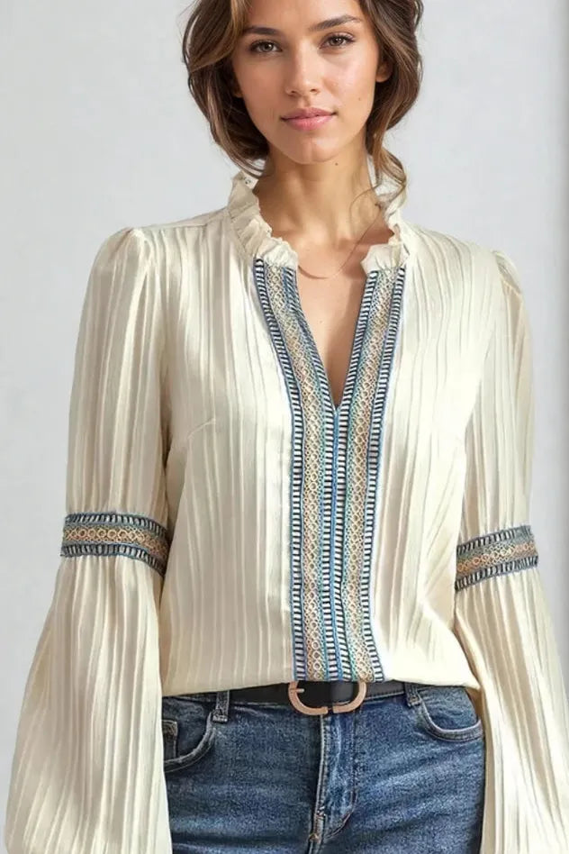The Cassia Blouse