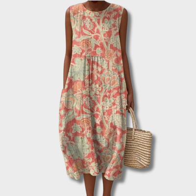 Ellis - Robe Vintage à Fleurs