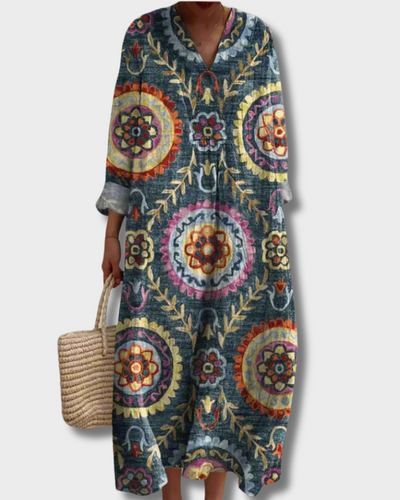 Fleur - Geometrische jurk