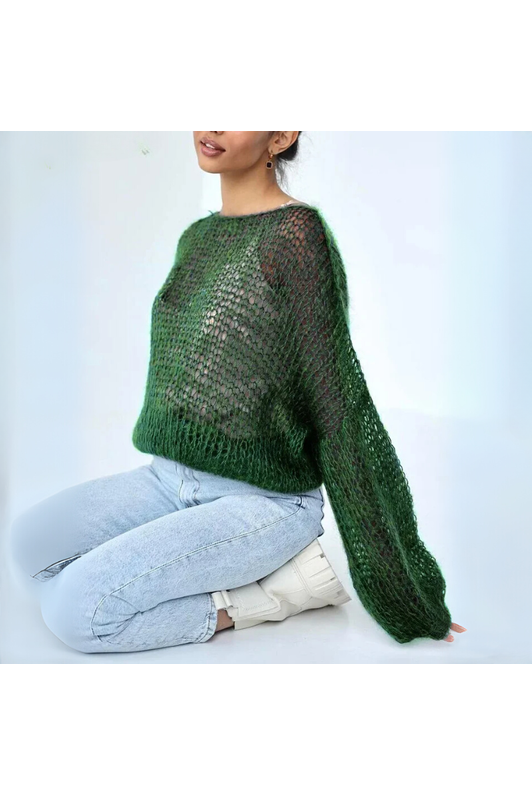 Gabi Mesh Sweater