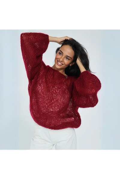 Gabi Mesh Sweater