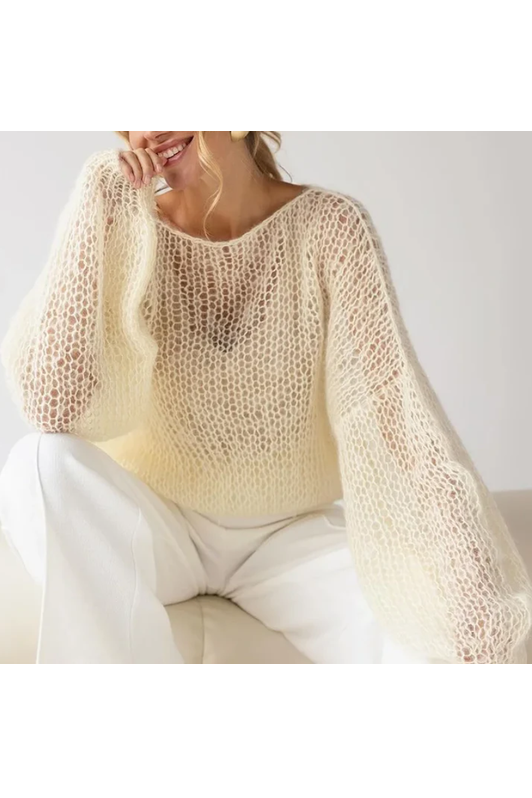 Gabi Mesh Sweater