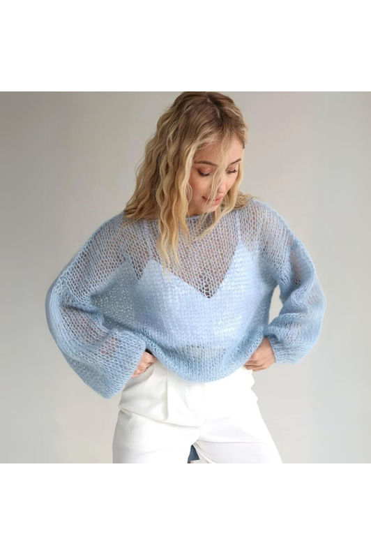 Gabi Mesh Sweater
