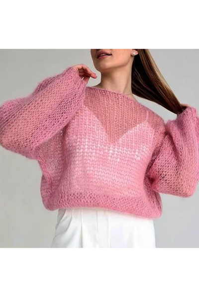 Gabi Mesh Sweater