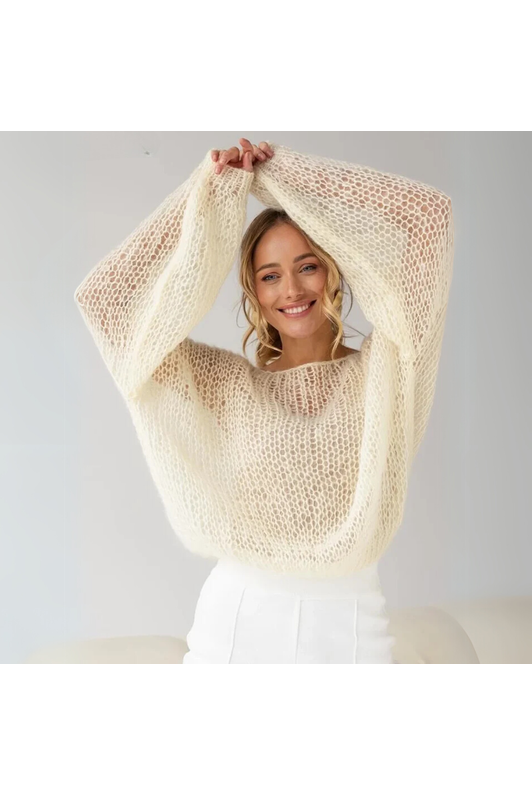 Gabi Mesh Sweater
