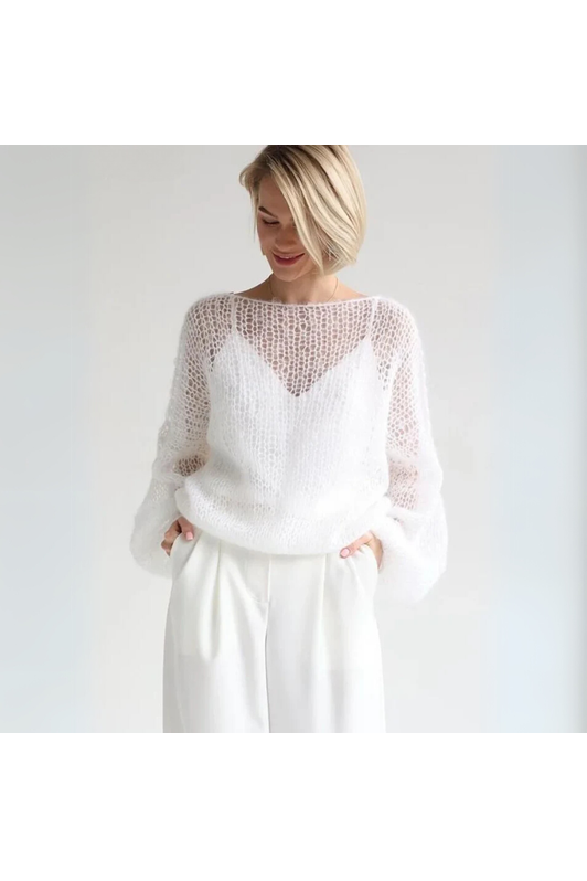 Gabi Mesh Sweater