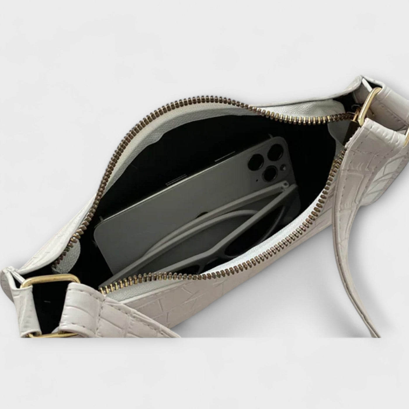 Vivi – Glanzende leren tas