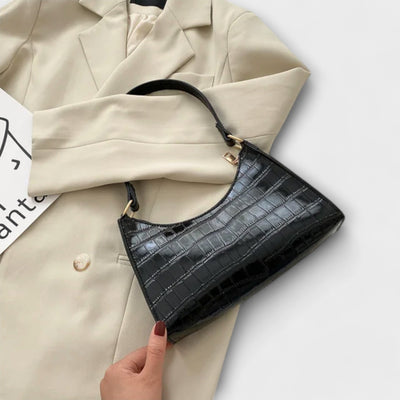 Vivi – Glanzende leren tas