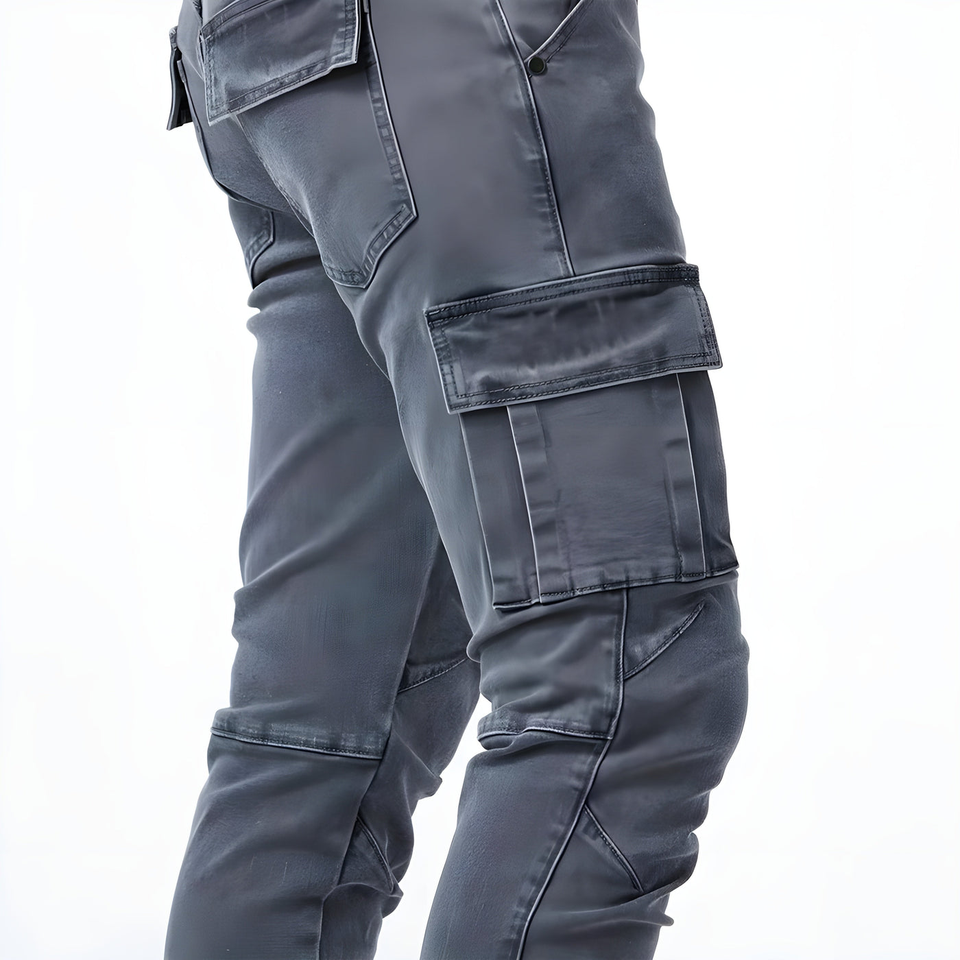 Samuel™ | Pantalon Cargo en Denim Stretch