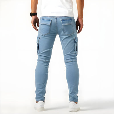 Samuel™ | Pantalon Cargo en Denim Stretch
