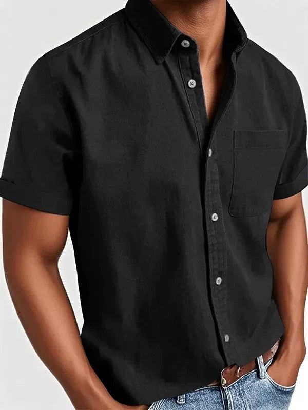 Miles™ – Chemise en coton décontractée pour le quotidien