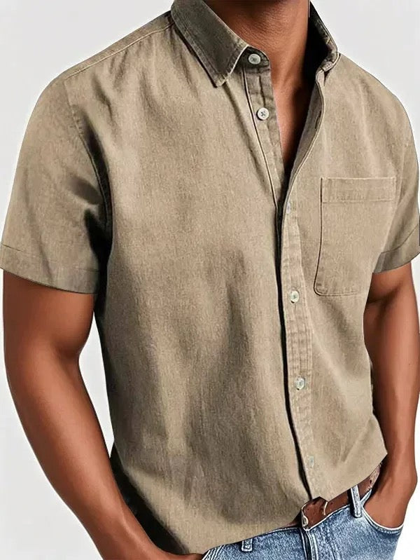 Miles™ – Chemise en coton décontractée pour le quotidien