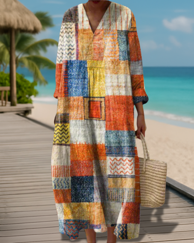 Julia - Geometrische jurk