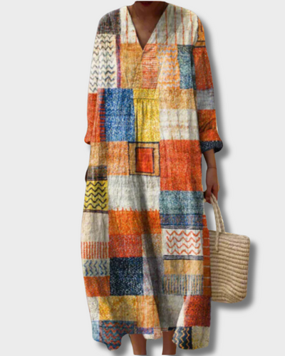 Julia - Geometrische jurk