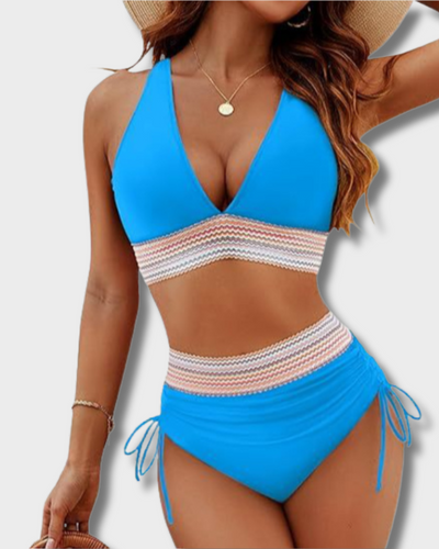Lidia – Bikini set met buikcontrole en hoge taille